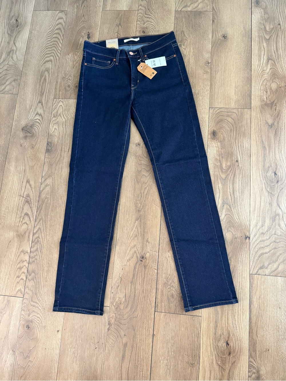 Levi's women Dark Blue Straight Jeans